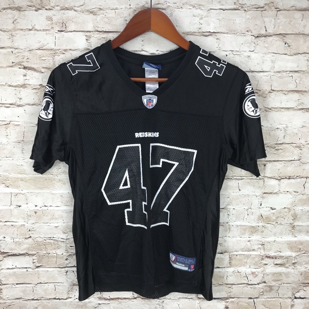 Chris Cooley Washington Redskins Black NFL Jersey